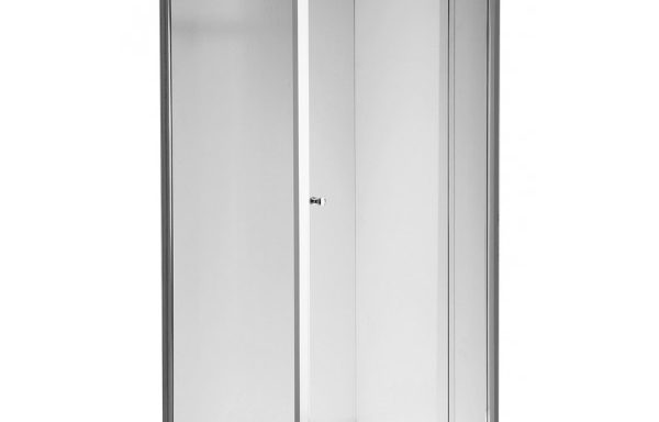 Silver Framed Square Shower