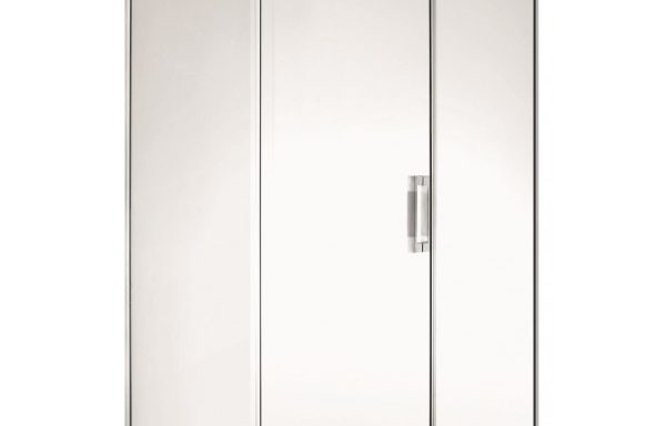 Rectangle Frameless Shower with Short Wall